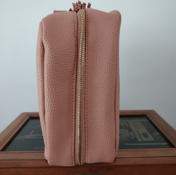 Tartan + Twine Mauve Pink Cosmetic Bag - Picture 4 of 15